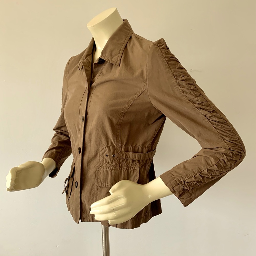 Conrad C Proportion Petite Safari Style Top
